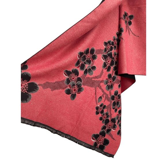 New Pashmina 100% Cashmere Floral Shawl Scarf Wrap - Picture 2 of 6